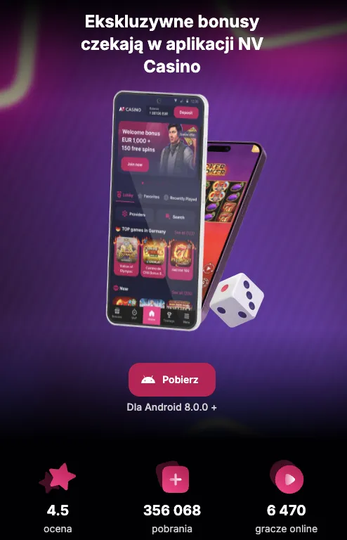 Pobierz aplikację NV Casino